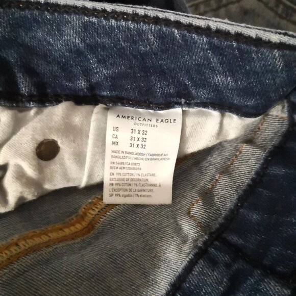 American Eagle Outfitters Jeans Medium Wash Size 31x32 - Picture 4 of 5
